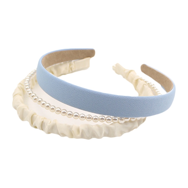 Set 3 Băng Đô Co Giãn Thời Trang Vintage Cho Nữ