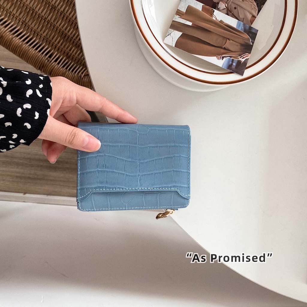 Ví gấp đựng tiền Layli ngăn phụ bên hông 29S