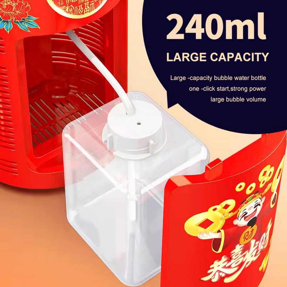 Máy Thổi Bong Bóng Tạo Bọt Bong Bóng Hình Pháo Hoa Trang Trí Tiệc Cưới / Năm Mới Cho Bé