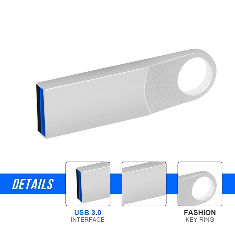 Ổ Đĩa USB 3.0 16 Go Pen Drive 3.0 Chất Liệu Kim Loại Chống Thấm Nước