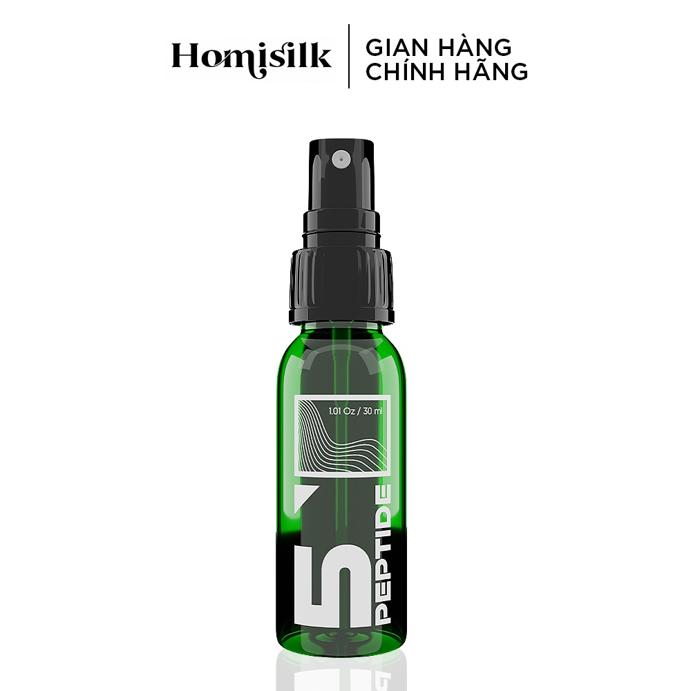 Xịt Dưỡng Tóc- Làm Phồng Tóc- Giúp Tóc Vào Nếp- Chiết Xuất Cải Xoong-Five Peptides- Homisilk- 30ML