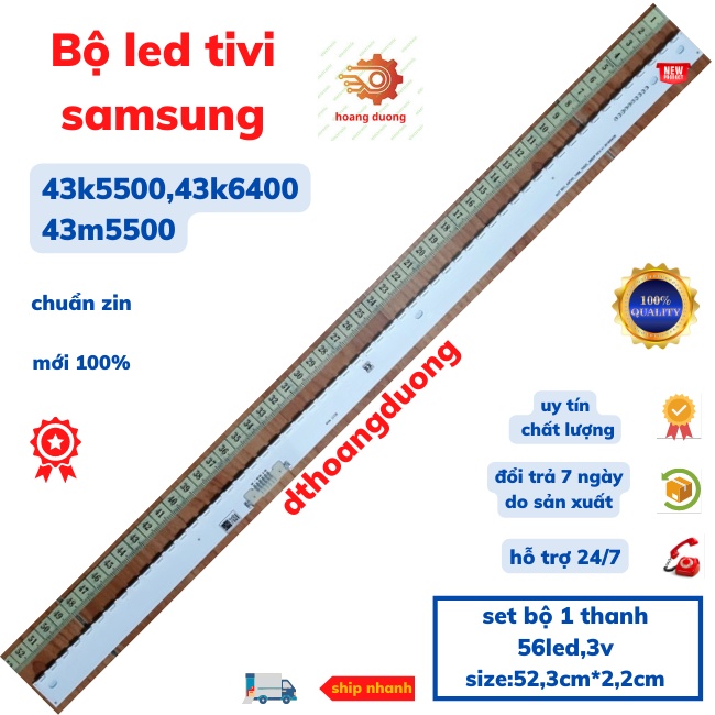 Thanh led tivi samsung 43k5500,43k6400,43m5500-dthoangduong