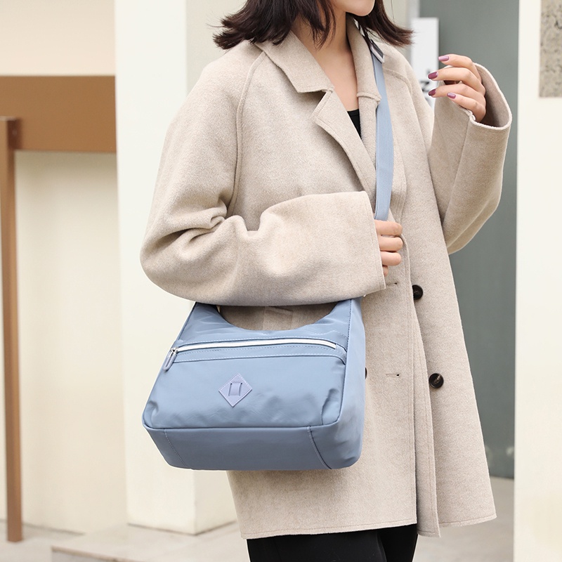 Túi Đeo Chéo Canvas Chống Thấm Nước Phong Cách Hàn Quốc Beg Silang Perempuan Beg Tangan Wanita Murah Cantik Cho Nữ