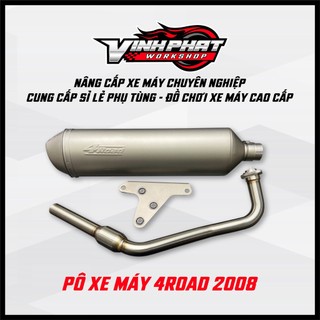 Bô/Pô 4road super 1:1 full cổ/pat gắn như zin đầy đủ phụ kiện cổ pat đi kèm/gắn cho mọi loại xe