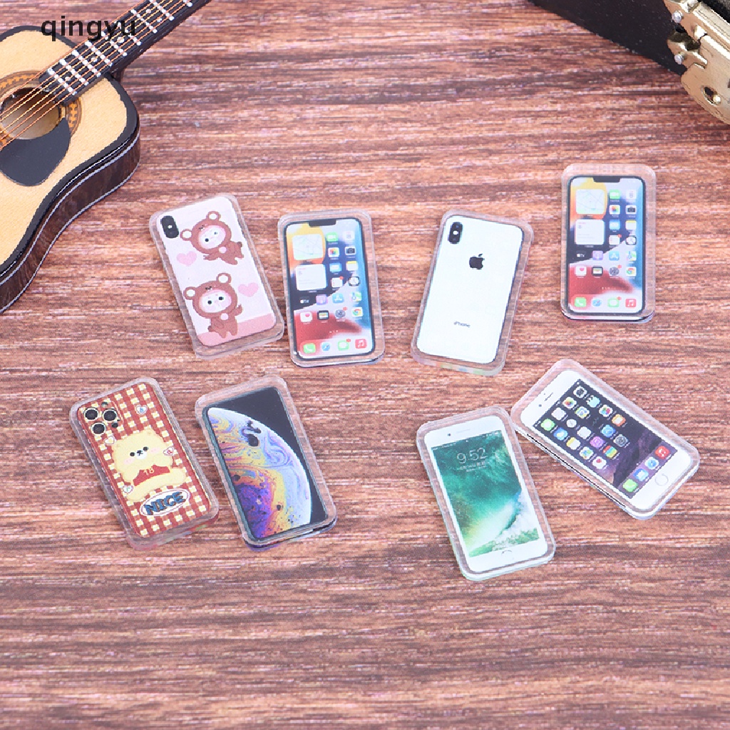 Đồ trang trí Điện Thoại Di Động Mini Tỉ Lệ 1: 12 Trang Trí Nhà Búp Bê