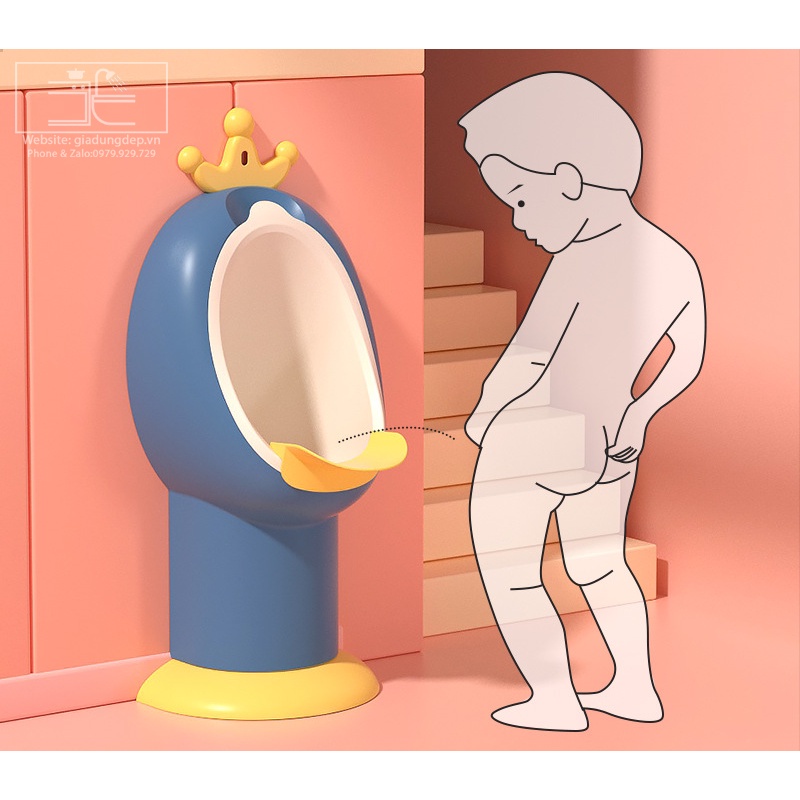 Bệ đi vệ sinh bé trai - Bồn cầu bé trai