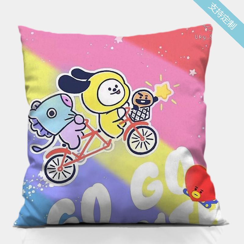 Gối Ôm Hình BT21 Dễ Thương Xinh Xắn