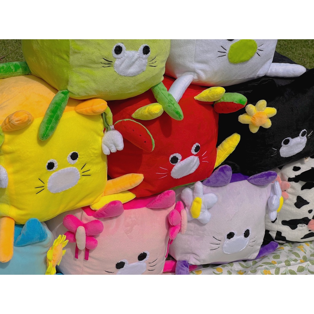 Mè Léo Đáng Yêu 18x18x18cm - gấu bông đình may