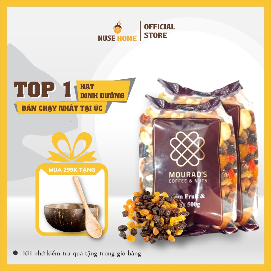 Nho 3 Màu Mourad's - Nho Mix Hỗ Trợ Giải Độc Cơ Thể, Sản Sinh Hồng Cầu Giúp Mau Lành Vết Thương, - NK Từ Úc - Nuse Home