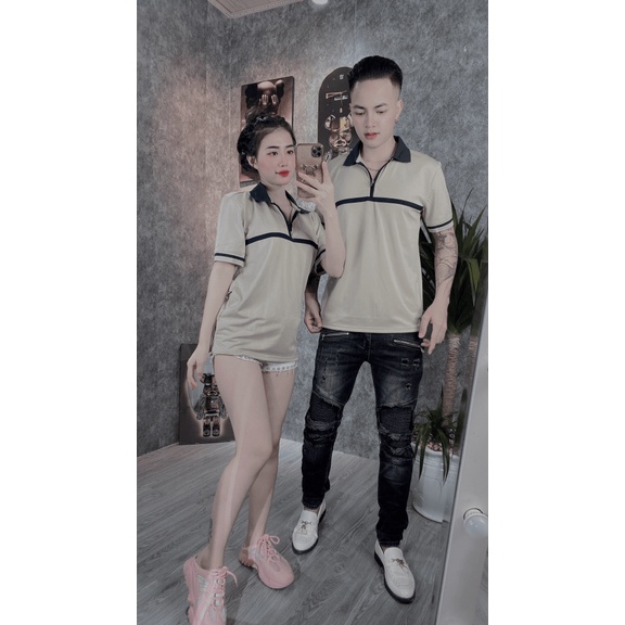 HÀNG MỚI POLO NAM NỮ THIẾT KẾ ĐƠN GIẢN THOẢI MÁI KHI MẶC HOKO SHOP HHP