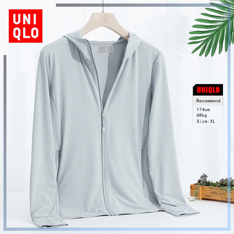 Uniqlo Áo Khoác Chống Nắng Thoáng Khí Mau Khô Size m-5xl