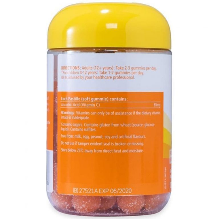 Kẹo dẻo bổ sung Vitamin C cho người lớn Nature’s Way Vitamin C Vita Gummies for Adults 120 viên