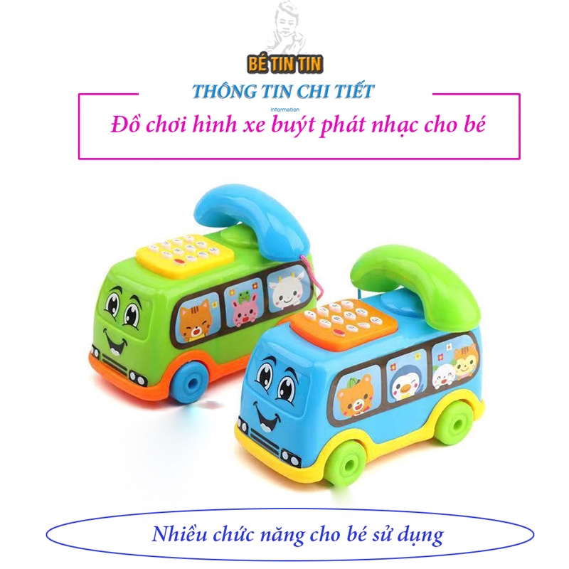 Bộ Đồ Chơi Ô Tô CHo Bé Kết Hợp Điện Thoại Phát Nhạc,Phát Sáng Kích Thích Sự Phát Triển Của Não Trẻ Dùng Pin