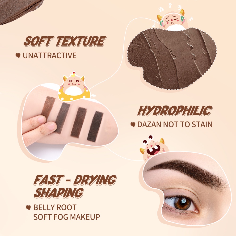 Bộ 3 món trang điểm mắt BANXEER gồm kem gel kẻ lông mày+bút kẻ mắt+mascara (có bán lẻ)