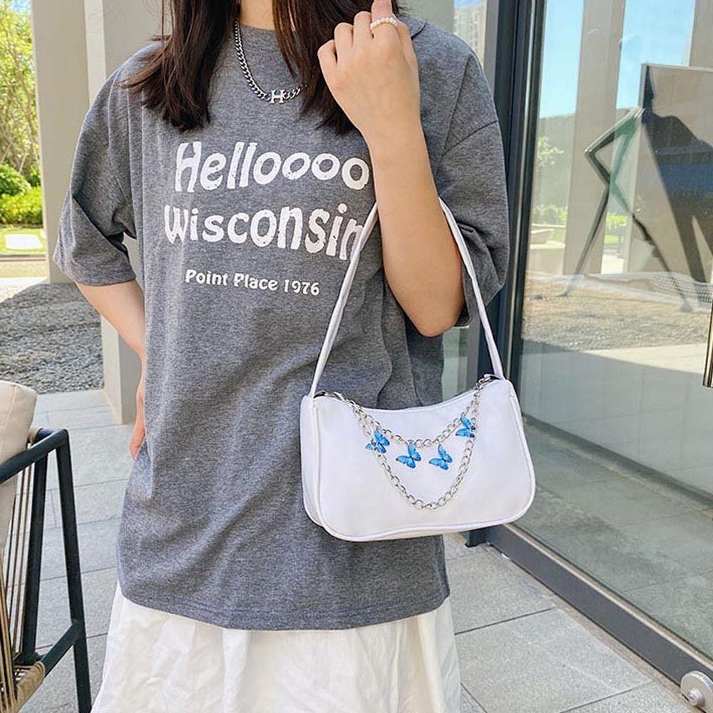 Túi Xách Mini Bằng Da PU Phối Tua Rua Thanh Lịch Dễ Phối Đồ Cho Nữ