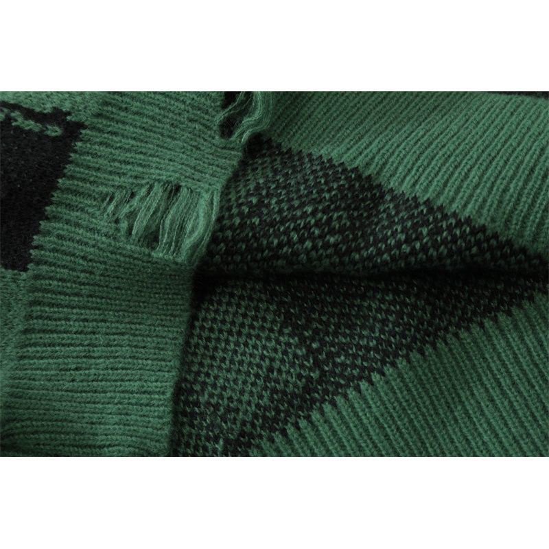 Áo Sweater Cổ Tròn Dáng Rộng Nhuộm Màu Thời Trang Thu Đông Cho Nam