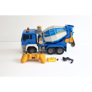 Xe trộn bê tông quay bồn cỡ lớn điều khiển từ xa Double Eagle E518-001