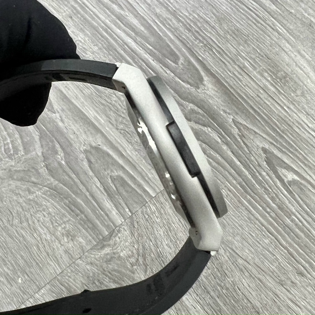 Đồng hồ nam H002 máy cơ Automatic mặt Xám dây da lộn viền trơn chống cước 3ATM