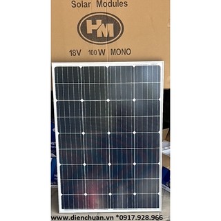 Tấm pin năng lượng mặt trời Mono 100W loại tốt nhất