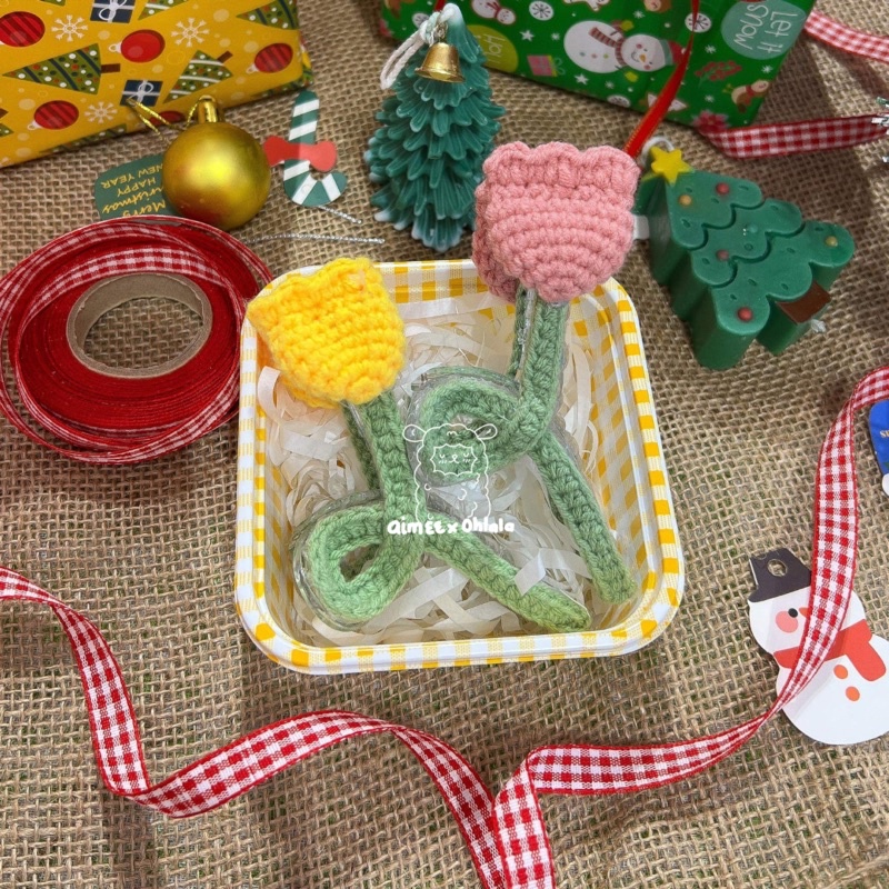 | Kẹp tóc Aimeexohlala | KẸP CÀNG CUA HOA TULIP