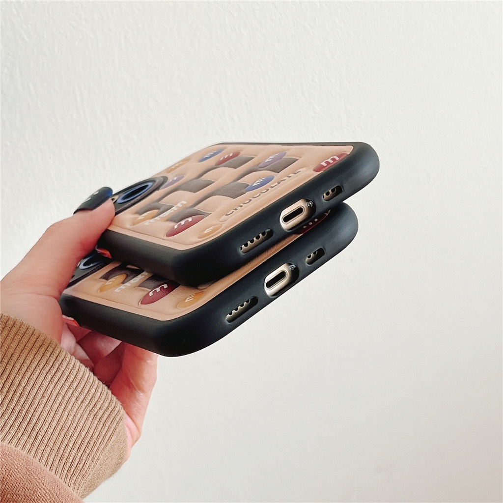 Ốp Điện Thoại Da Viền tpu Dẻo In Họa Tiết Hoạt Hình Góc Tròn Cho iphone 15 pro max 14 pro max 13 pro max 12 pro max