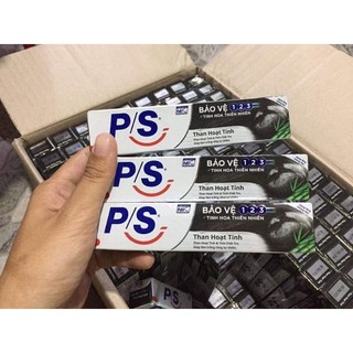 Kem đánh răng PS than tre hoạt tính 30g