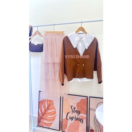 Khoác cardigan 2hand tuyển mới 99%