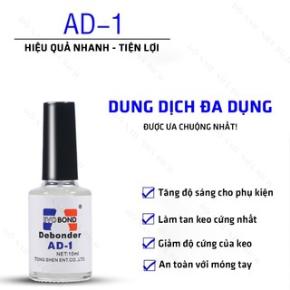 Nước tháo móng úp , làm sáng đá Debonder AD1