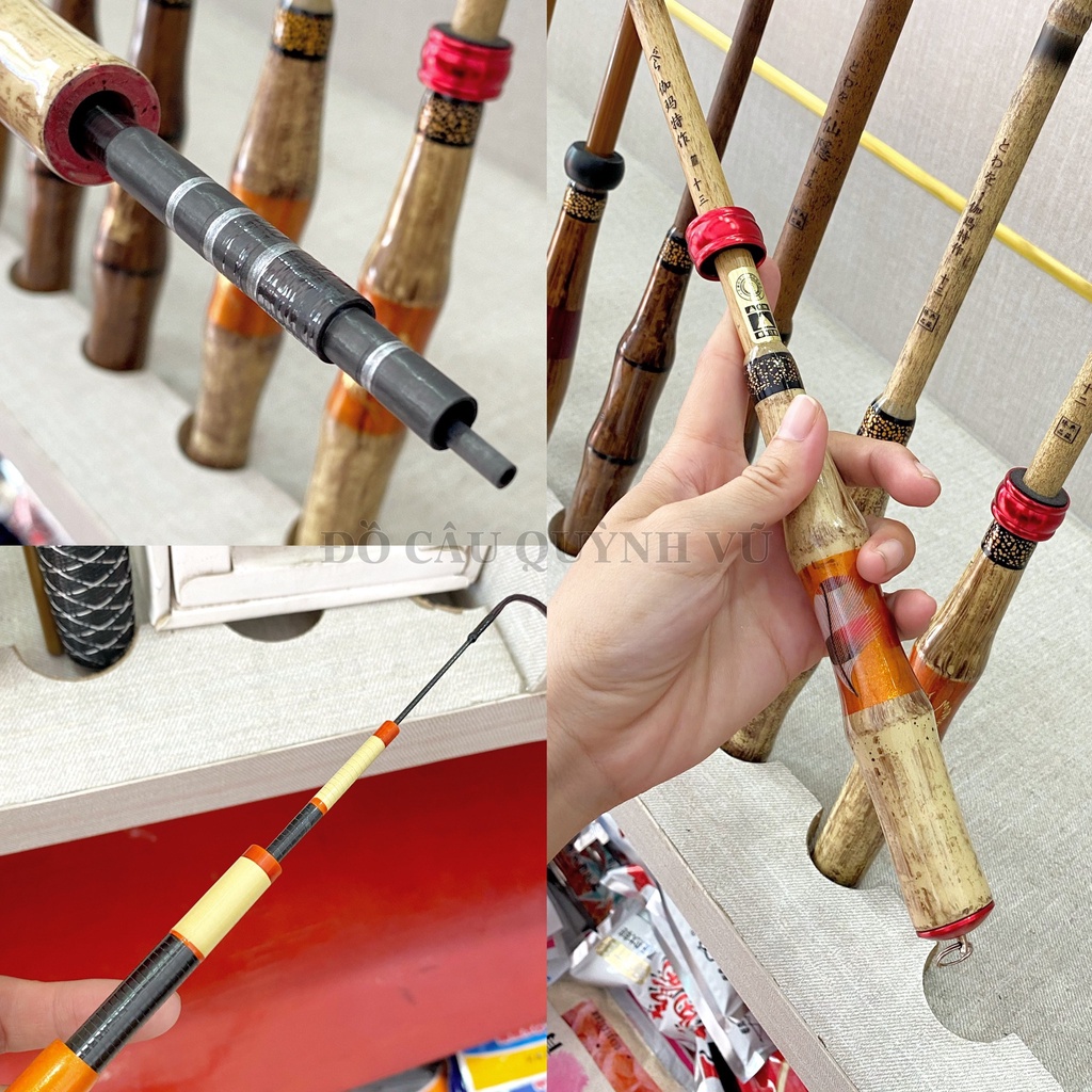 Cân câu cá diếc Đài Hạc Ấn 4h 28i chuyên diếc chép Siêu cứng siêu nhẹ siêu bền