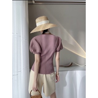 áo len tay bồng qc