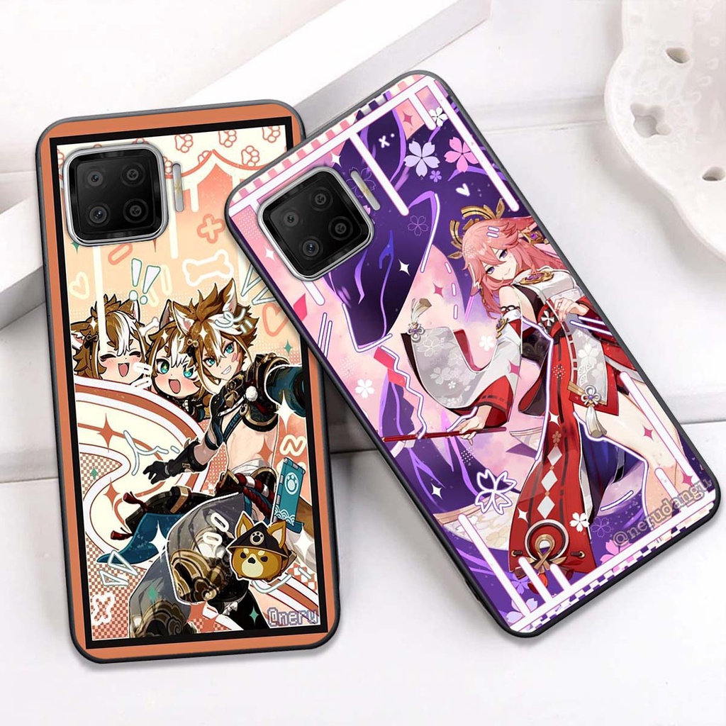 Ốp Oppo A53 / A73 / A93 bộ hình anime siêu cute, siêu đáng yêu