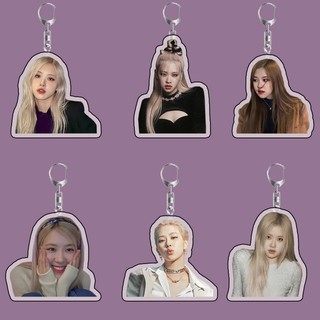 Rose móc khóa hình blackpink xinh xắn đáng yêu