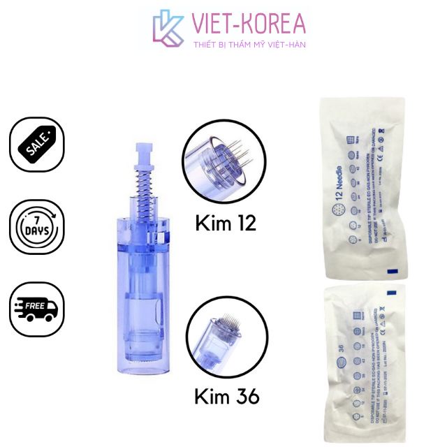 Kim 12 Kim 36 Cho Máy Phi Kim Dr Pen Cấy Tảo Cấy Phấn Cấy Hồng Sâm Tại Nhà Giá Rẻ