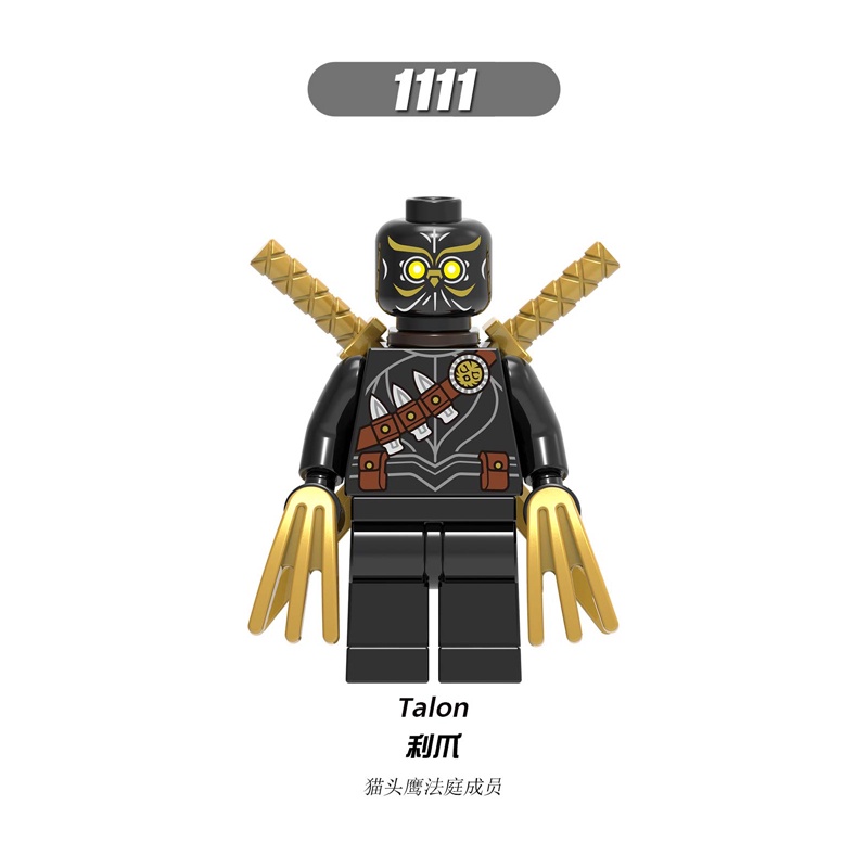 Mô Hình Siêu Anh Hùng Talon John Constantine Poison Ivy Killer Frost Minifigures X0238