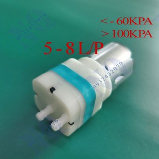 Máy bơm nước, bơm hút chân không, bơm không khí, oxy siêu nhỏ chống ăn mòn 12v - 095PM