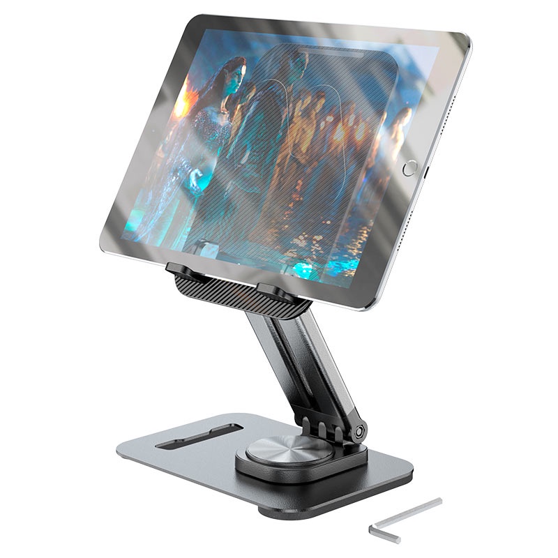 Giá đỡ điện thoại, máy tính bảng gấp gọn xoay 360 độ hợp kim nhôm Wiwu ZM106/(ZM107)/Hoco PH48