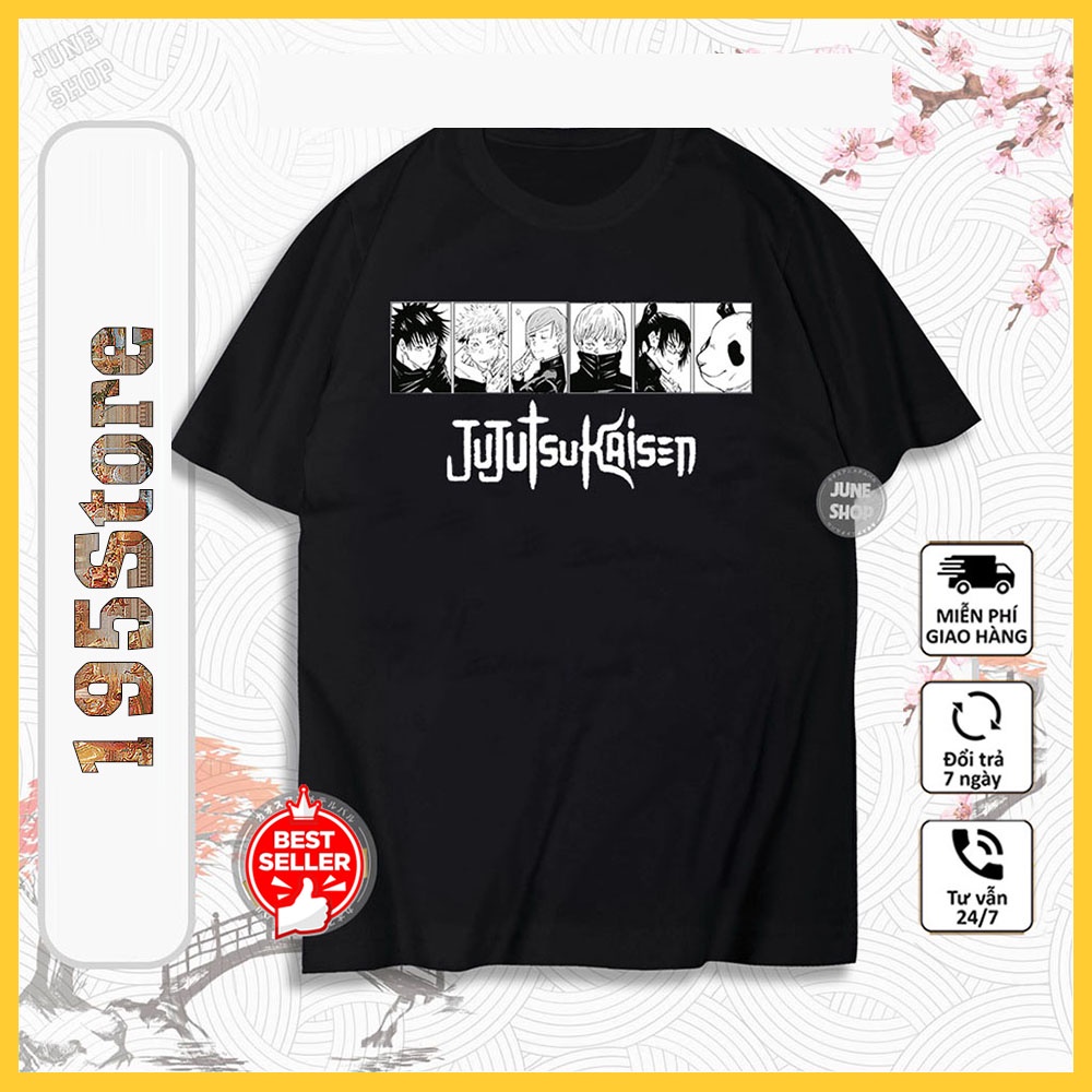 Áo Jujutsu Kaisen, Áo Anime in hình Inumaki, Gojo Satoru chất cotton co giãn 4 chiều thoáng mát