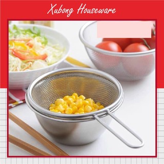 Rây Lọc 2 Lớp Siêu Mịn Chất Liệu Inox Cao Cấp viền 14cm