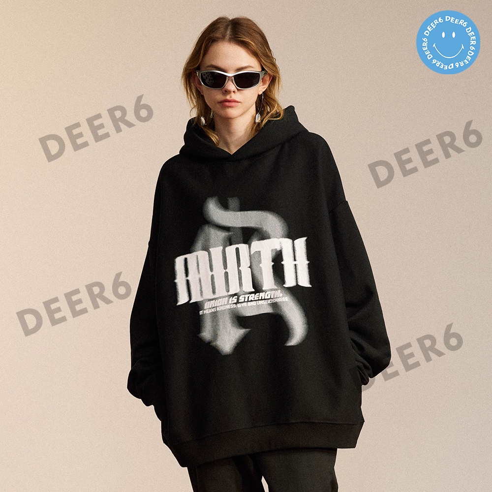 Áo hoodie Signet of deficiency and excess J148 nam nữ màu đen, sand