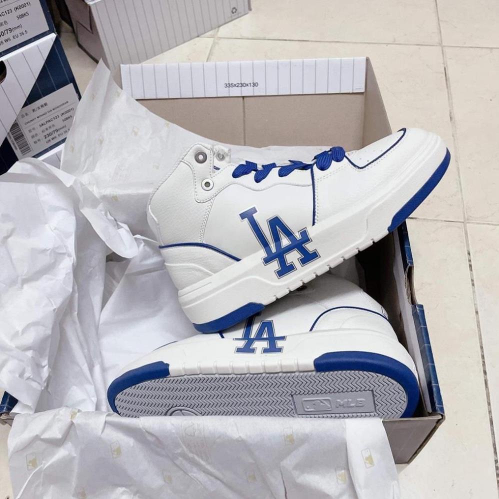 Big sale giày thể thao sneaker mlb chunky high liner ny đen, mlb liner cổ cao ny đen bản cao cấp ảnh thật tự chụp hot