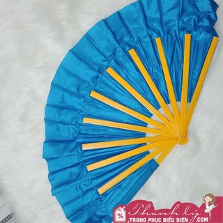 Quạt múa văn nghệ nan gỗ