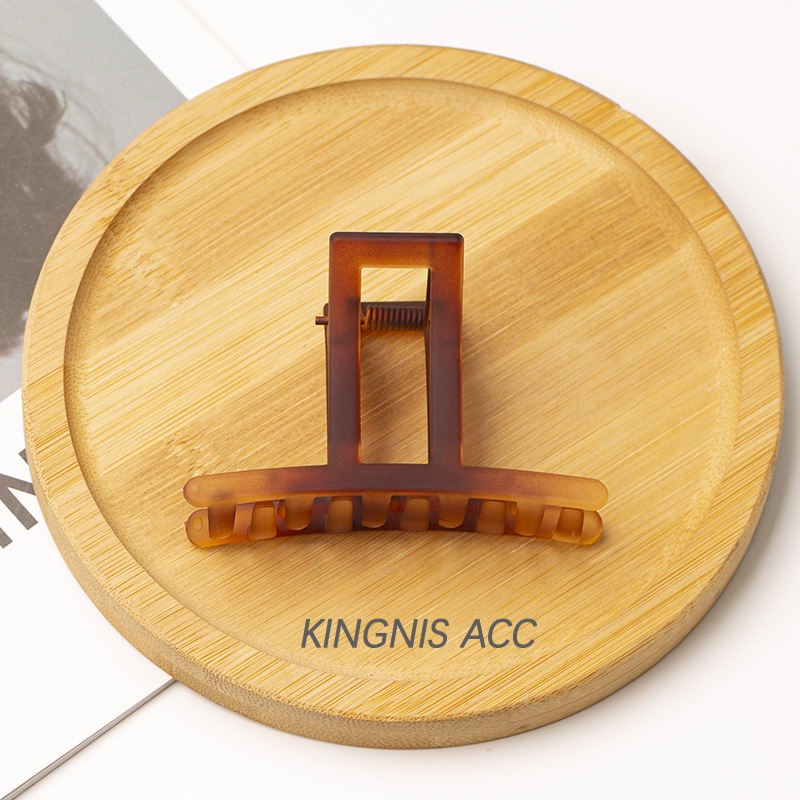 Kẹp Tóc Chất Liệu PC Dày Dặn Thiết Kế Đơn Giản Phong Cách Hàn Quốc