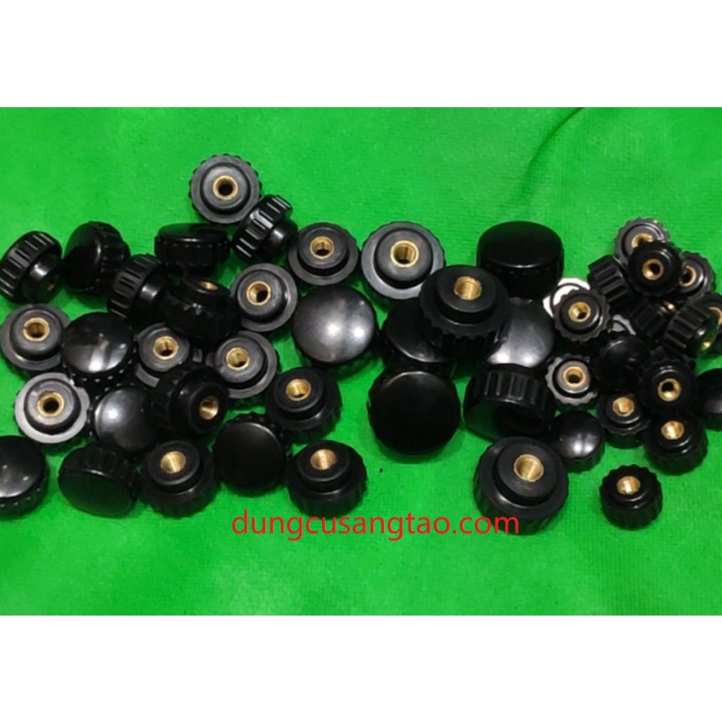 Núm vặn ren trong /núm vặn nhựa hình tròn