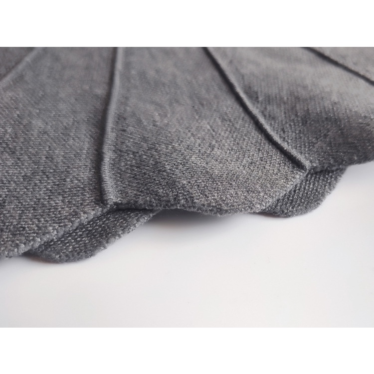 Chân Váy Dệt Kim Màu Đen / Xám Thời Trang Thu Đông Dành Cho Bé Gái 1-15 Tuổi