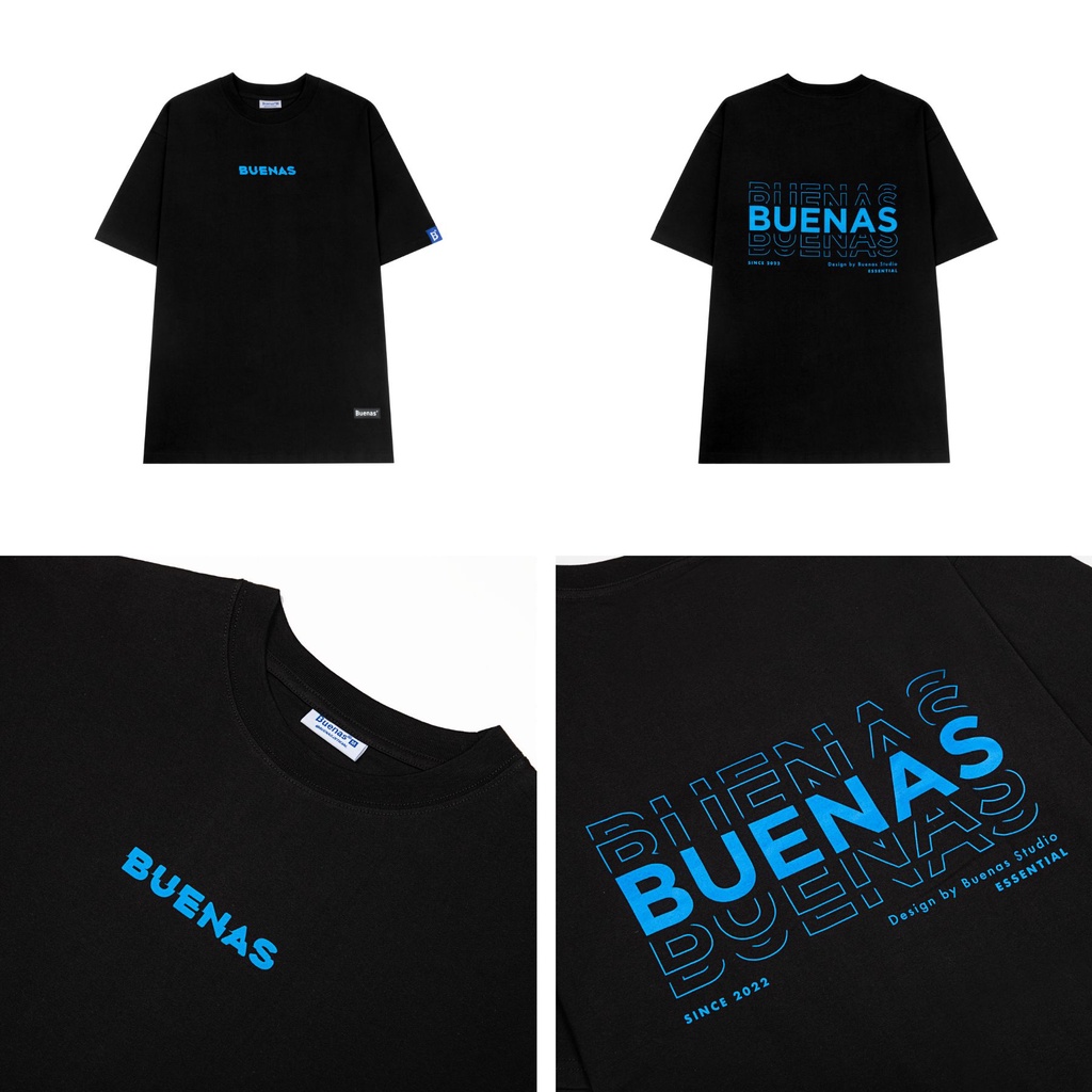 Áo thun local brand tay lỡ form oversize unisex cho nam nữ BUENAS - SWT71