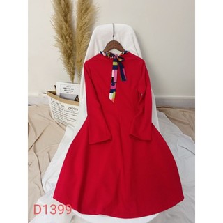 Đầm xòe đỏ D1399