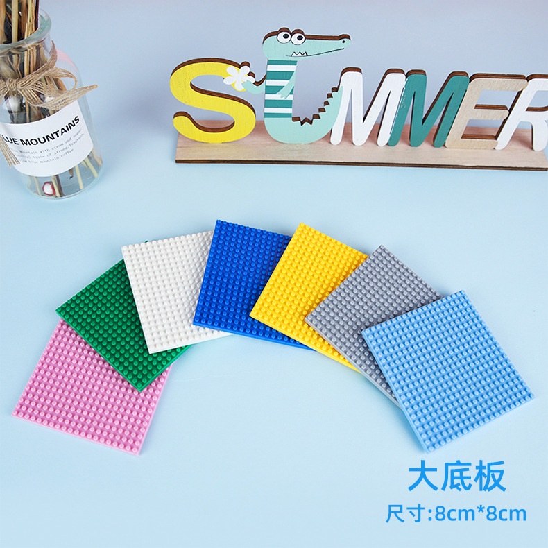 Khối Lắp Ráp Đồ Chơi Kích Thước 4 * 4cm 8 * 8cm