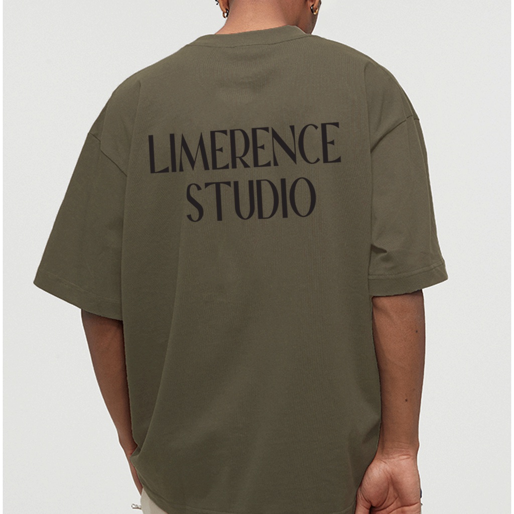 Áo thun form rộng LIMERENCE Studio Basic vải cotton cao cấp co giãn, dày dặn Local Brand