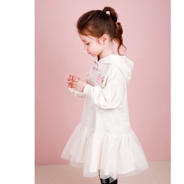 Váy nỉ hoodie xuất Hàn