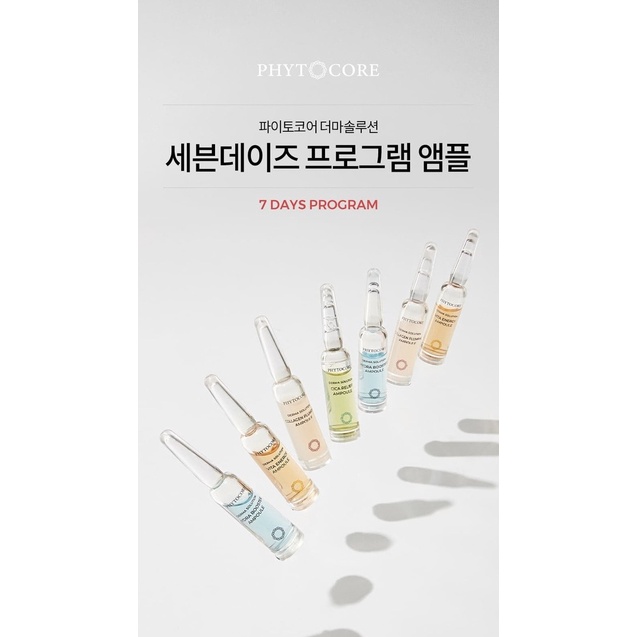 Set Tinh chất dưỡng da Collagen Plumping Ampoule chăm sóc da 7days